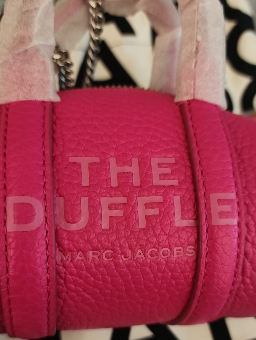 NWT Marc Jacobs The Duffle Mini Satchel — Fuchsia Pink - Picture 2 of 7